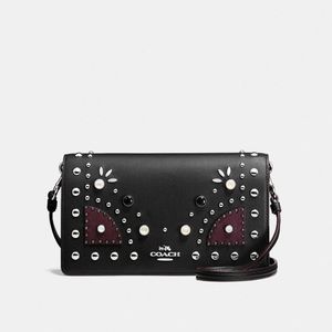 Coach Studded mini Crossbody/clutch 56529